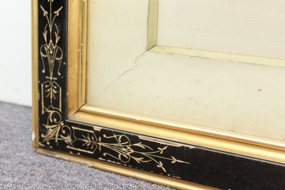 Antique Framed "Home of Washington" Engraving