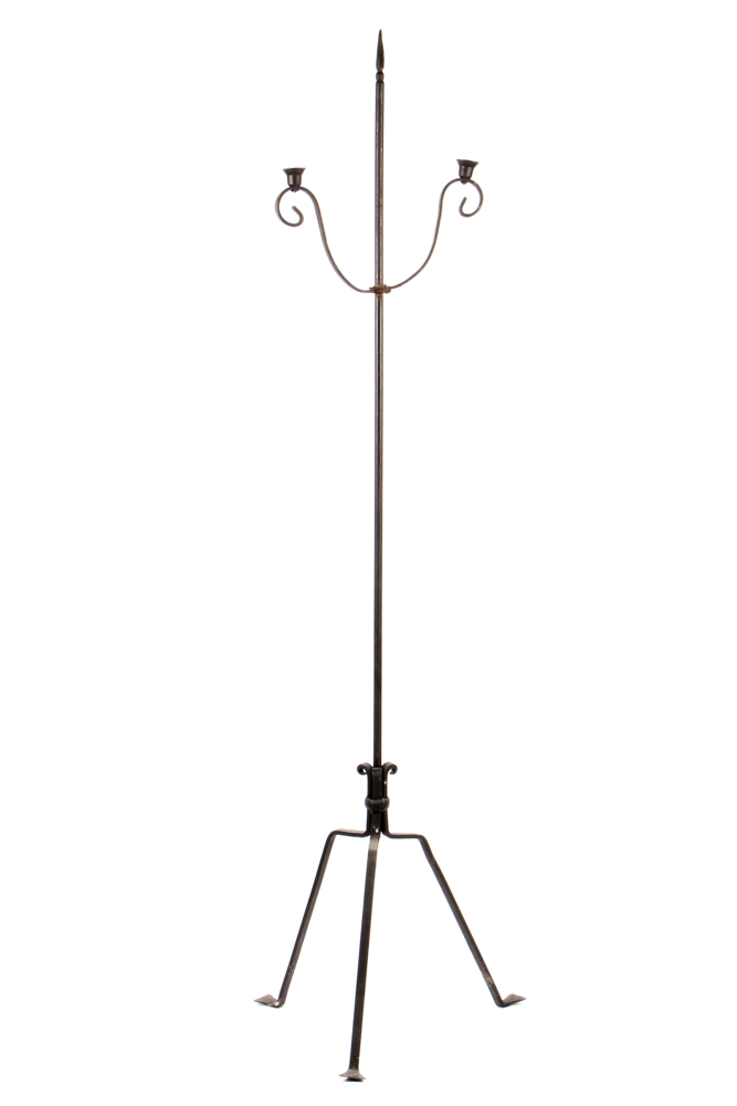 Black Wrought Iron Candle Holders
