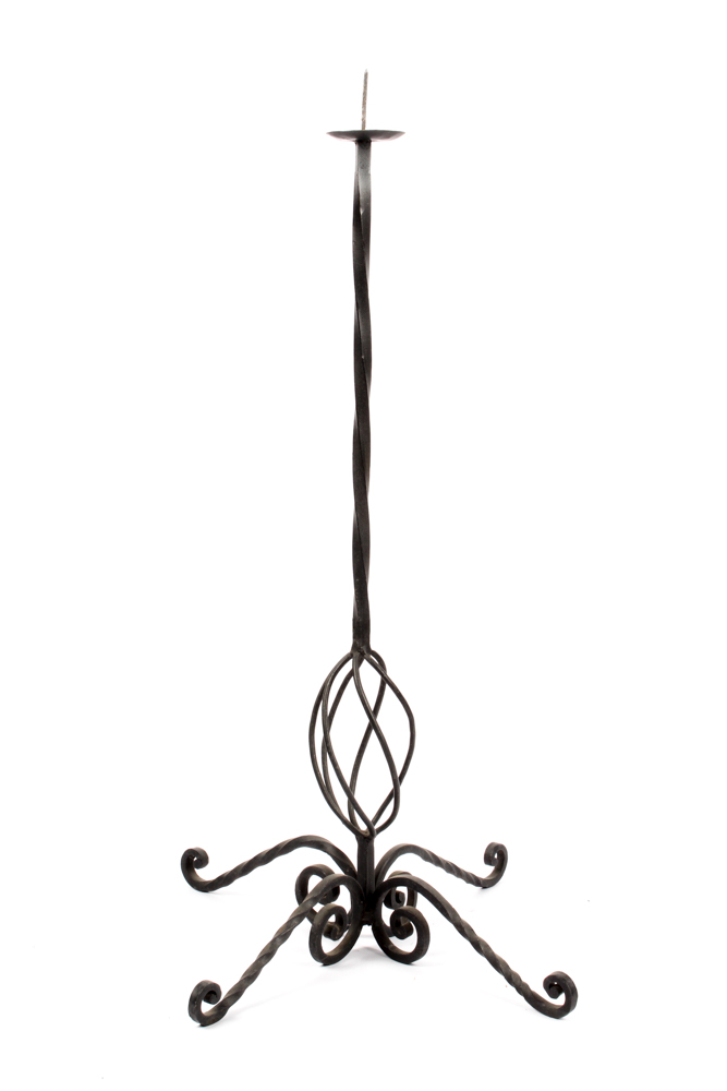 Black Wrought Iron Candle Holders