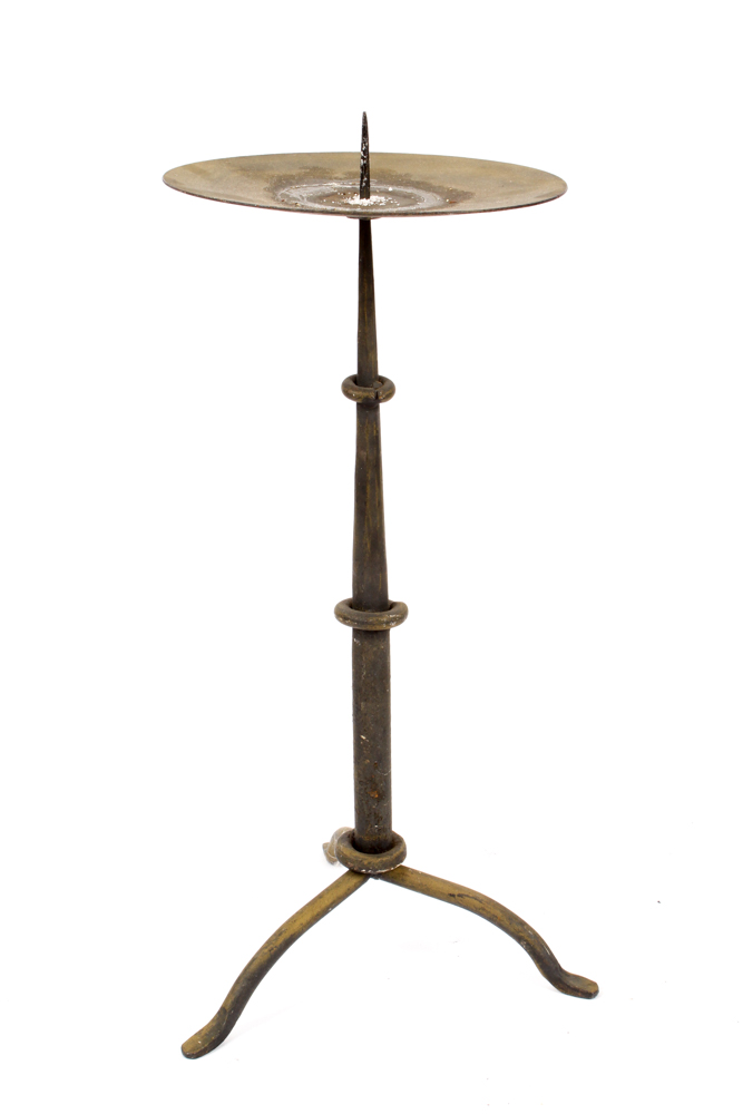 Black Wrought Iron Candle Holders