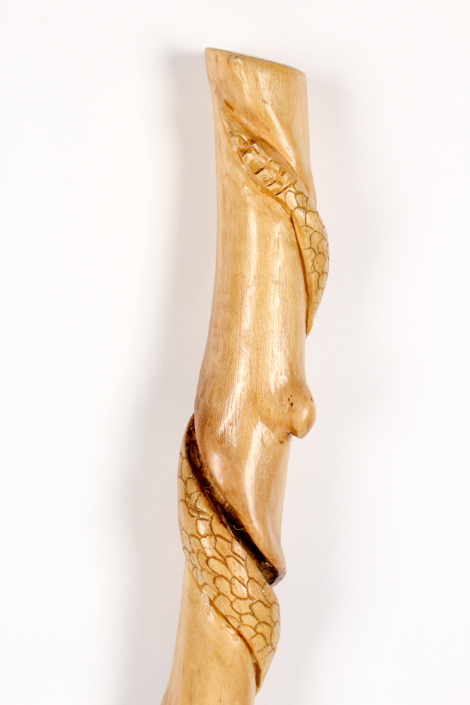 Kentucky Folk Art Walking Canes in Brass Stand