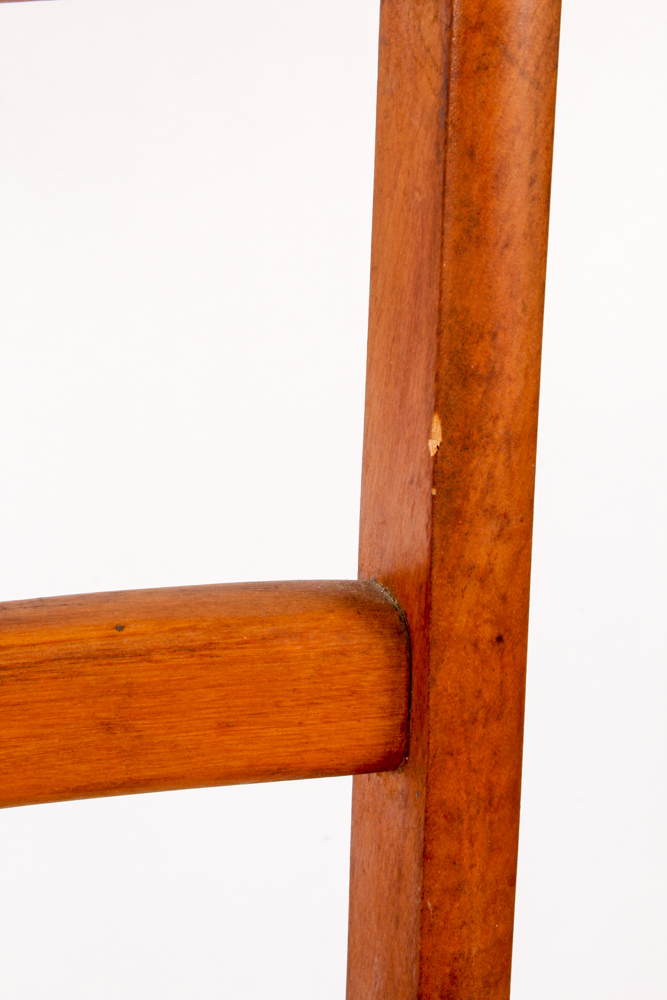 Antique Sycamore Writing Arm Chair