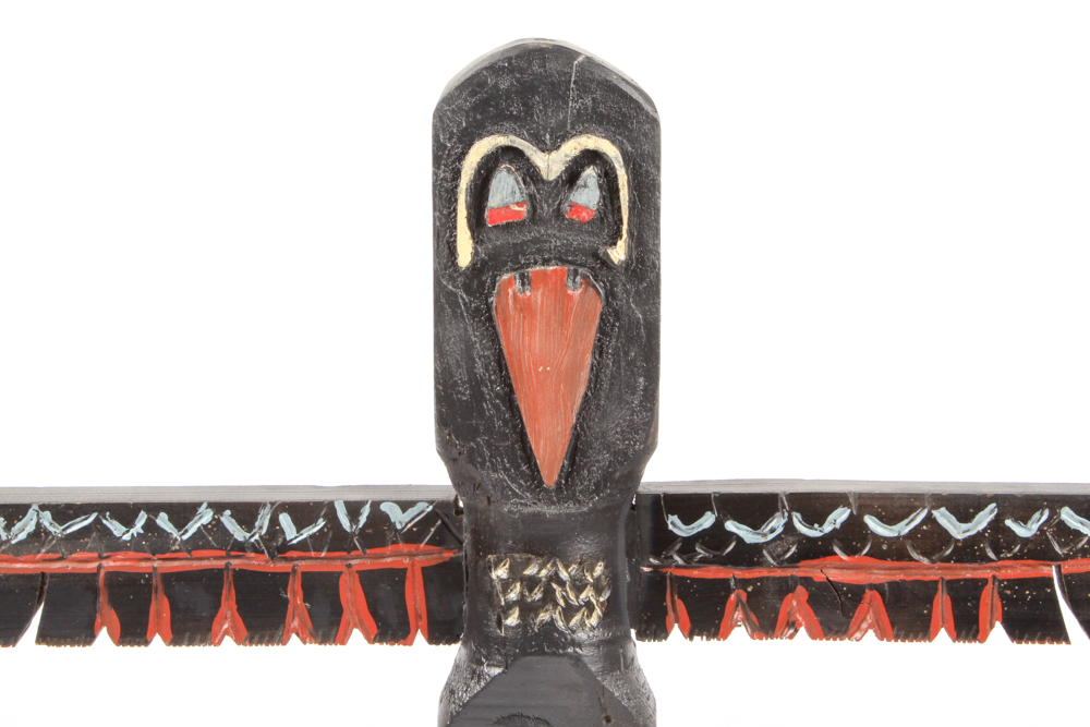 Handcrafted Pacific Northwest Style Totem Pole