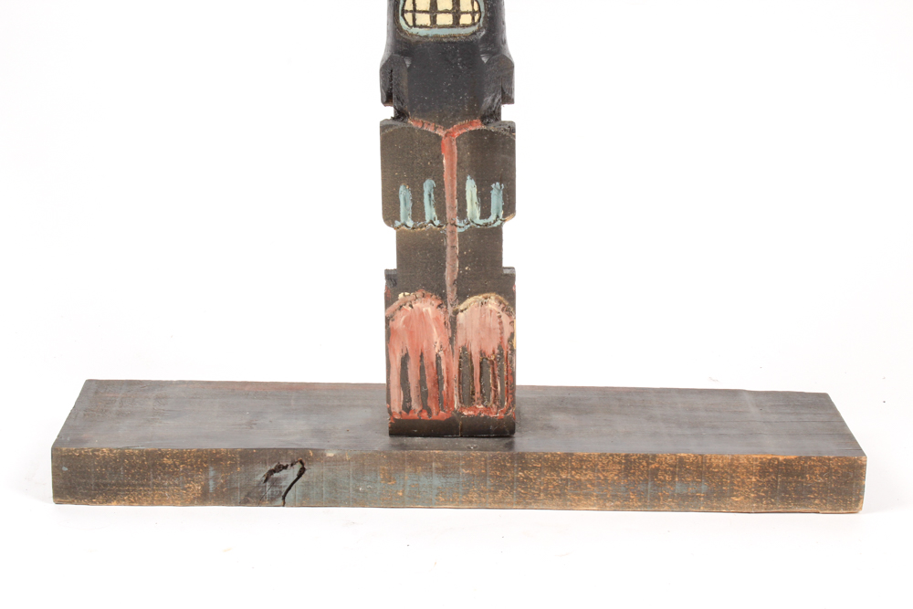 Handcrafted Pacific Northwest Style Totem Pole