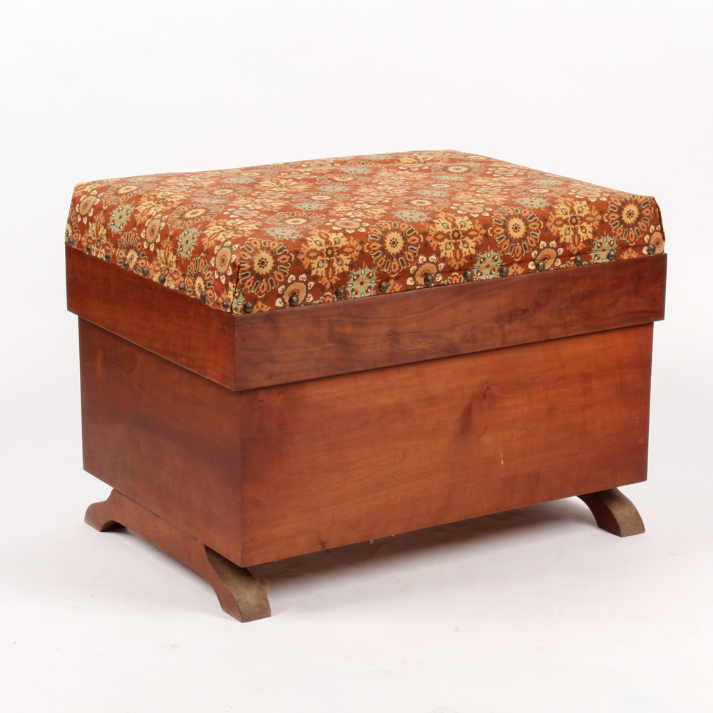 Handmade Cedar Chest with Fabric Top