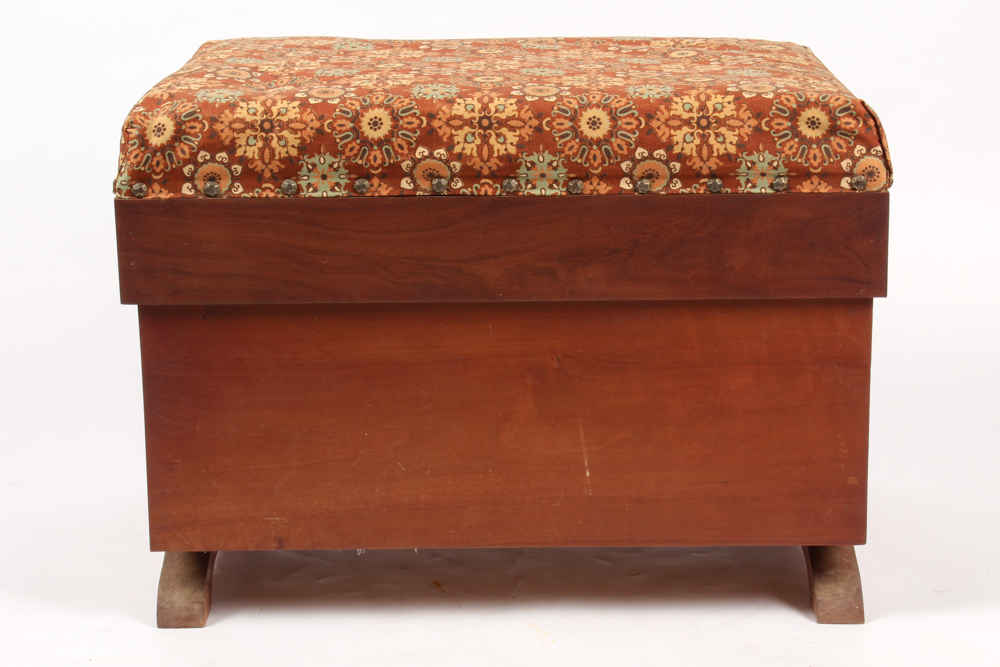 Handmade Cedar Chest with Fabric Top