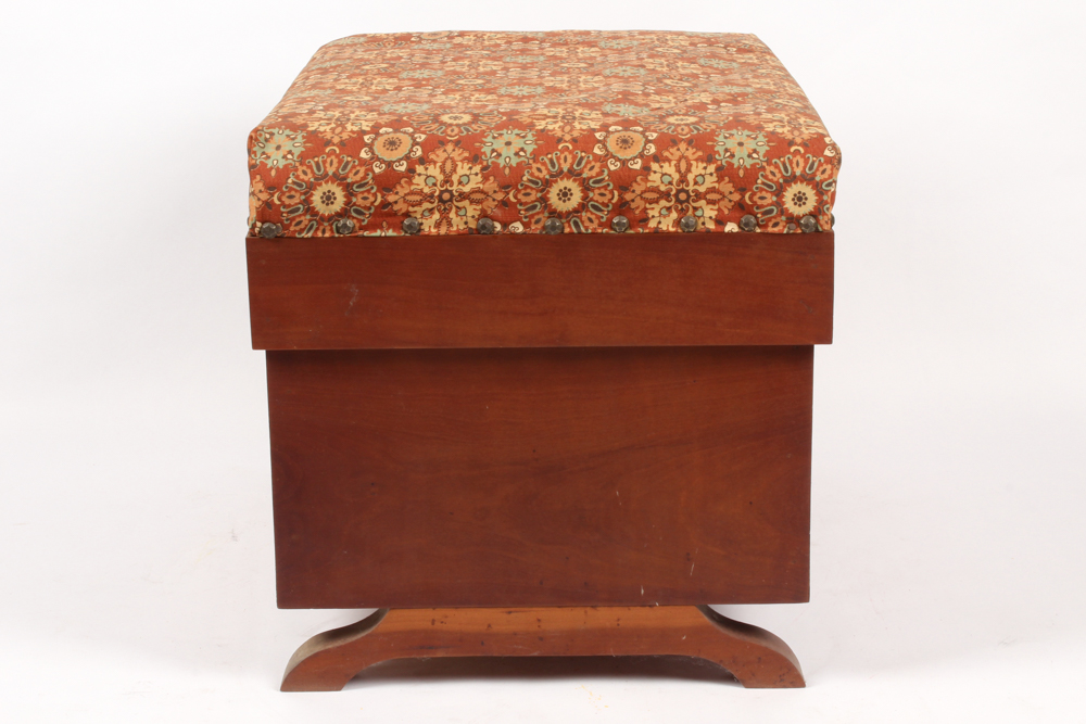 Handmade Cedar Chest with Fabric Top