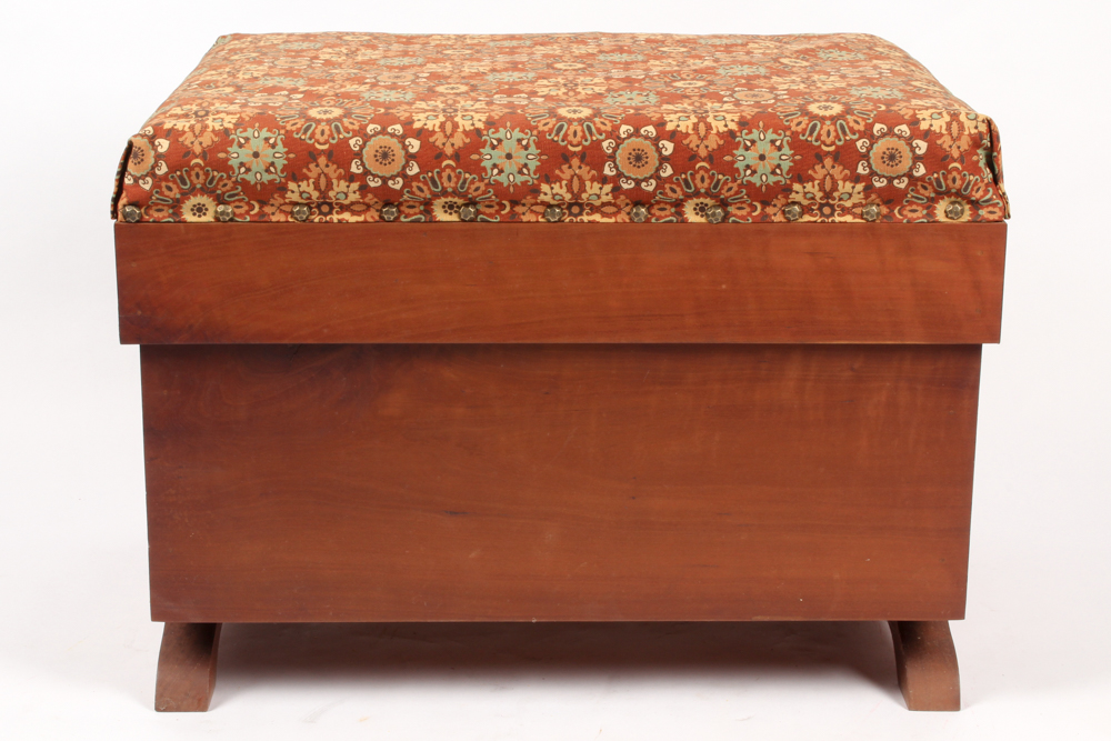 Handmade Cedar Chest with Fabric Top
