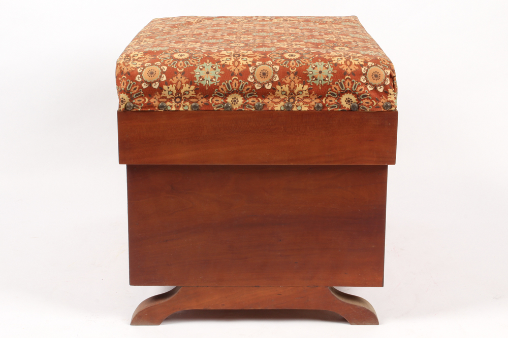 Handmade Cedar Chest with Fabric Top