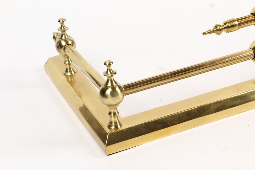 Vintage Brass Fire Fender