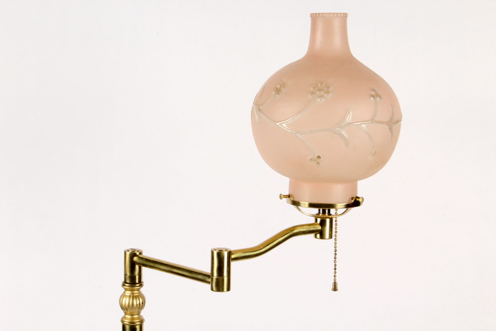 Vintage Swing Arm Floor Lamp