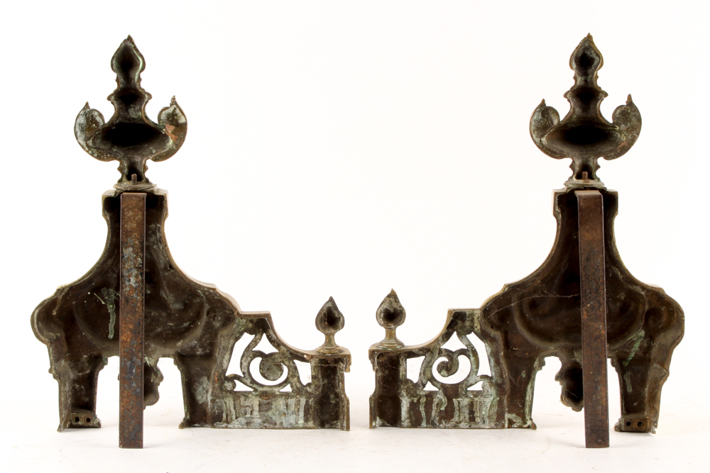 Antique Figural Andirons