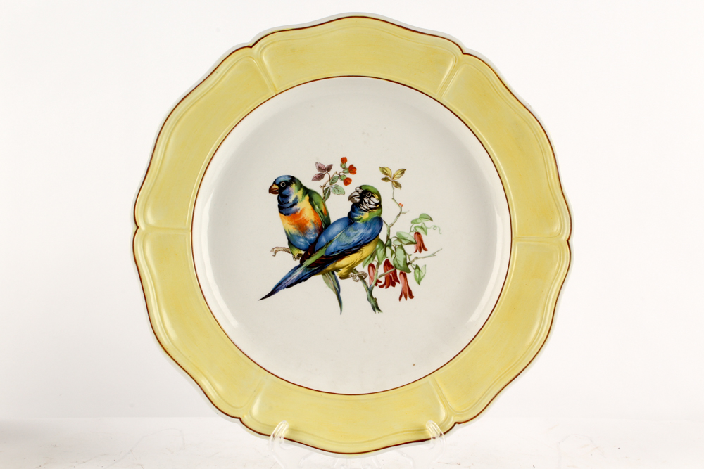 Mottahedeh Porcelain Tureen and Underplate