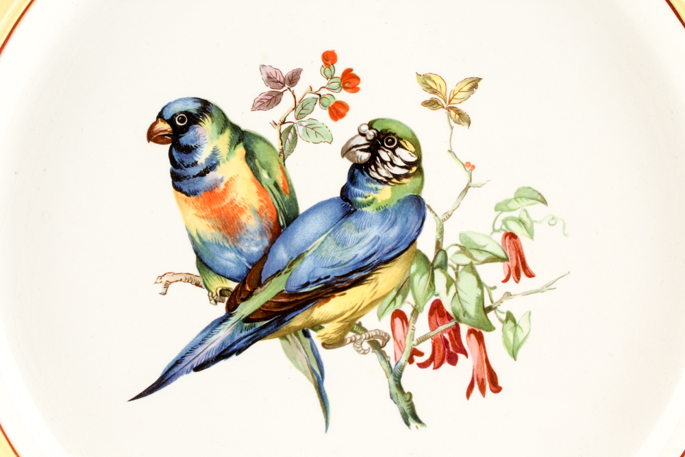 Mottahedeh Porcelain Tureen and Underplate