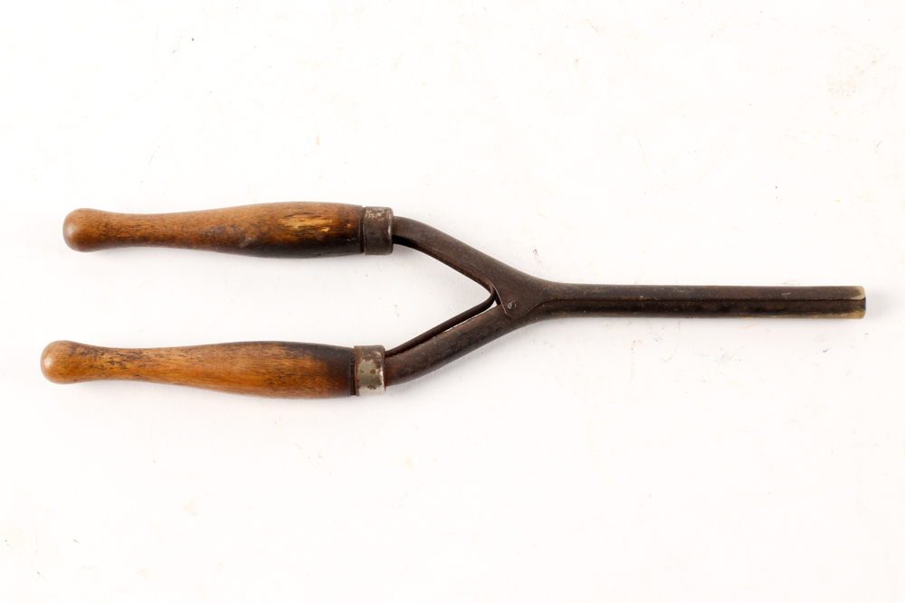 Antique Curling Irons and Warmer