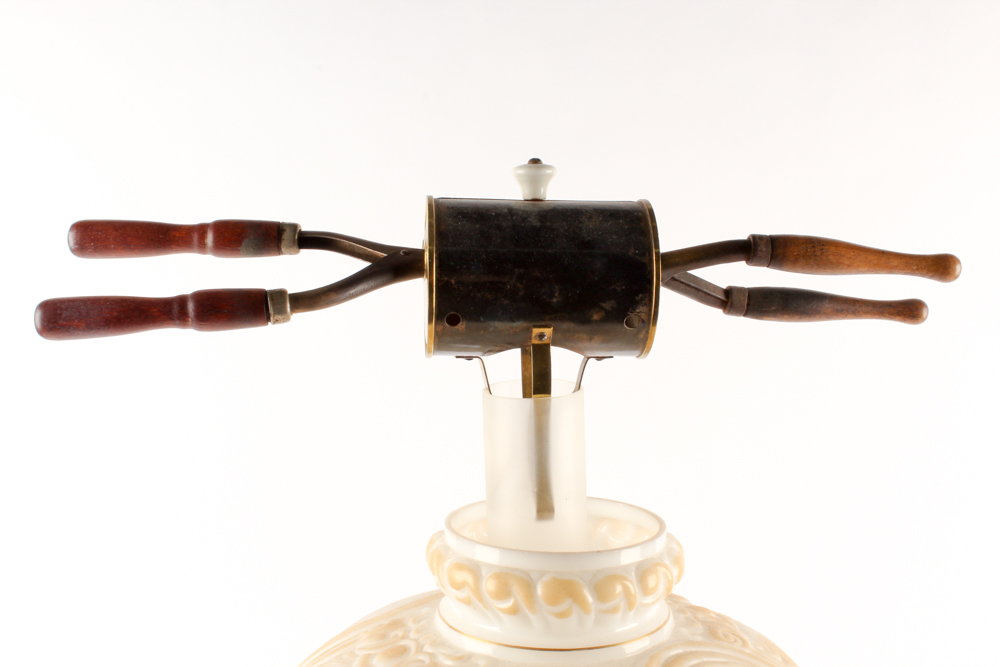 Antique Curling Irons and Warmer