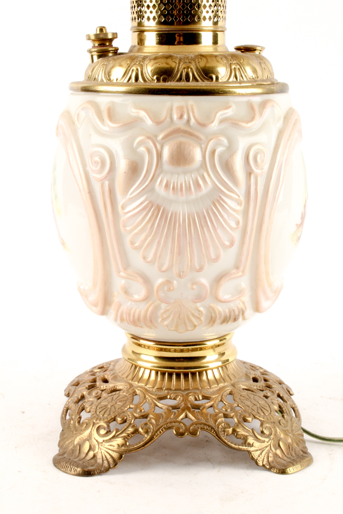 Converted Parlor Lamp