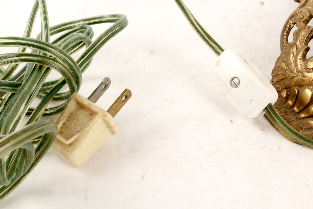 Converted Parlor Lamp