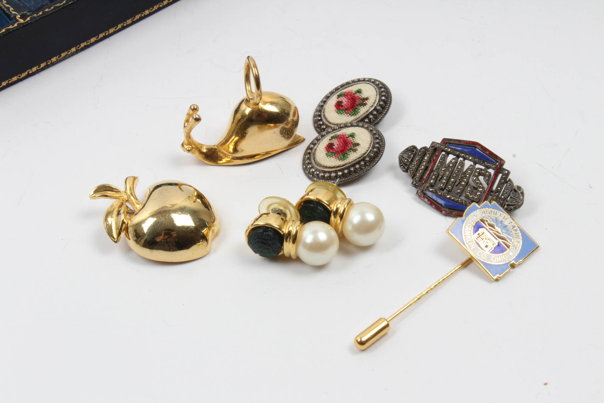 Waterford Crystal Ring Holder with Costume Jewelry Selection