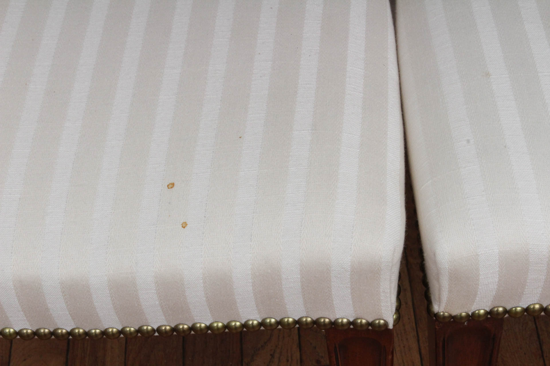 Set of Six Wheat Back Dining Chairs