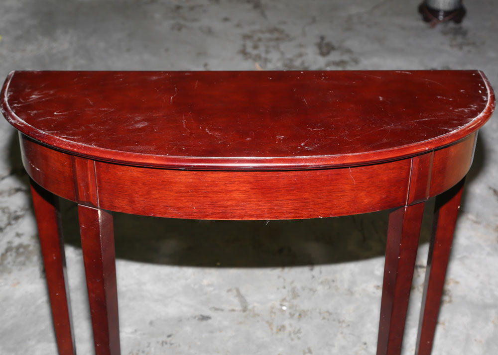 Demilune Accent Table from Bombay Company