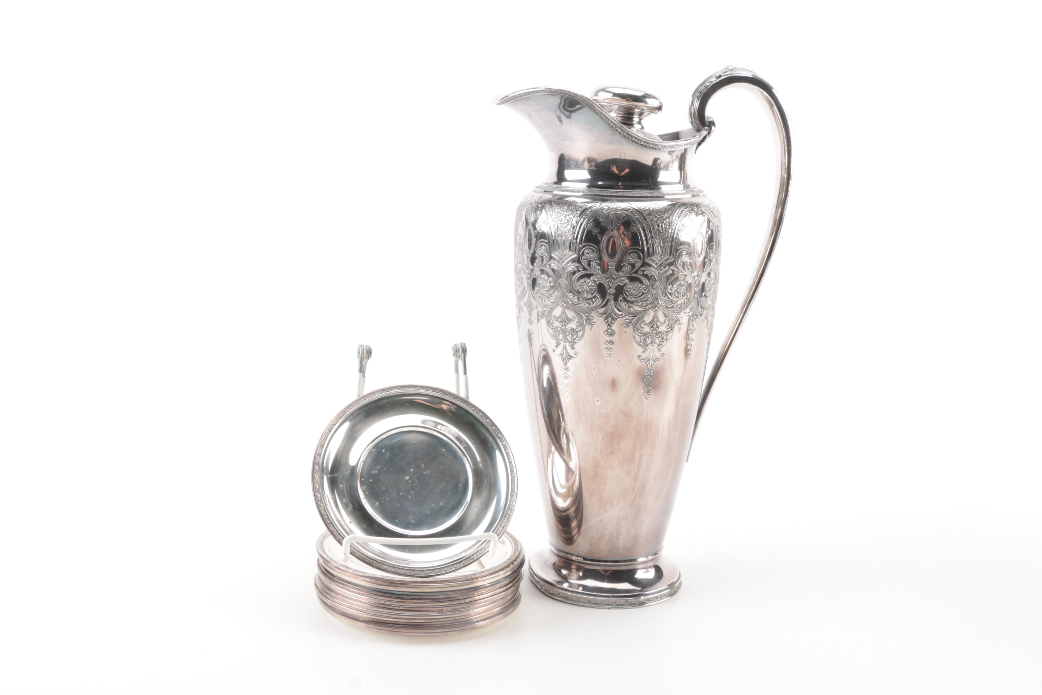 Collection of Wilcox Silver Plate Co. Silver Plate Tableware