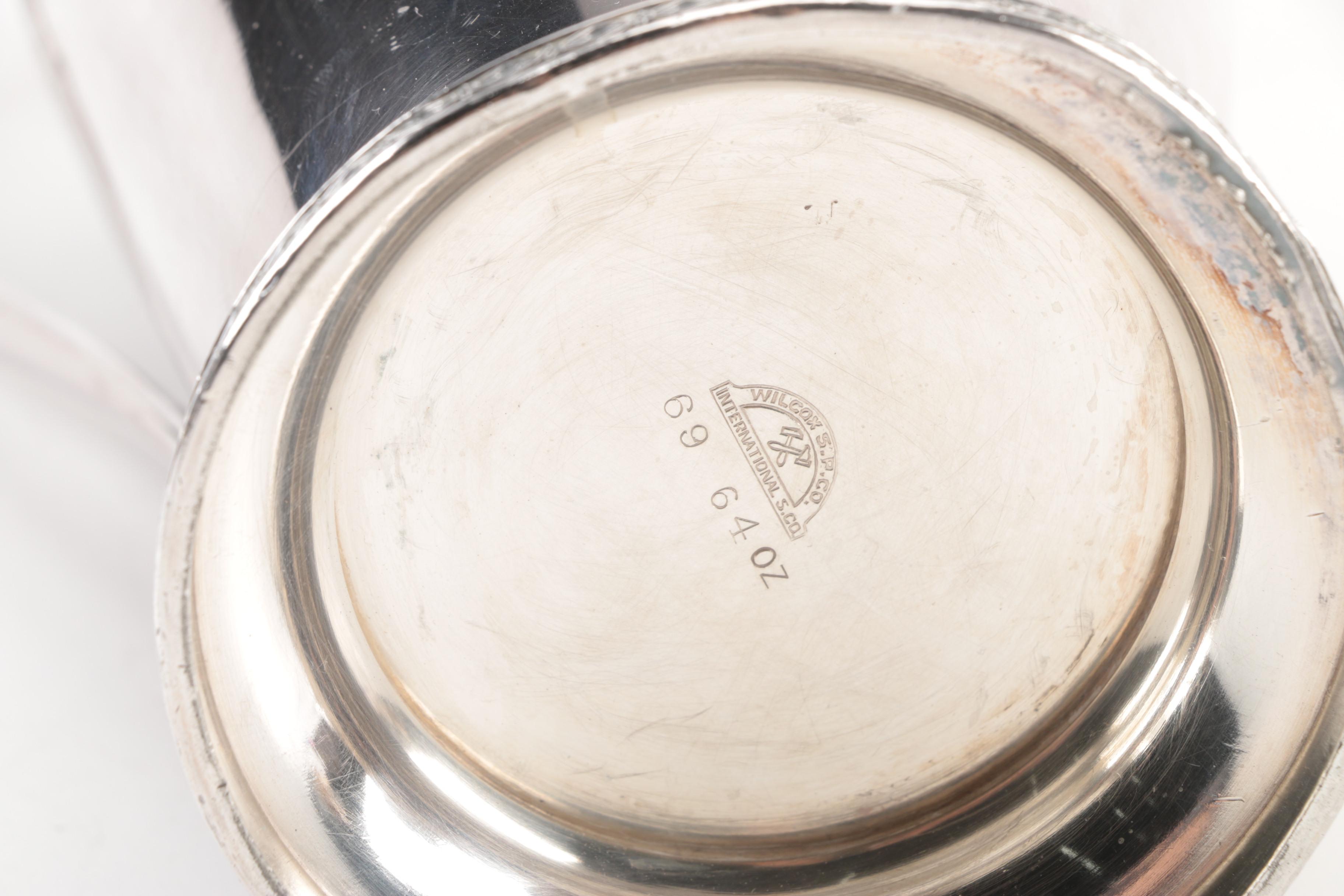 Collection of Wilcox Silver Plate Co. Silver Plate Tableware