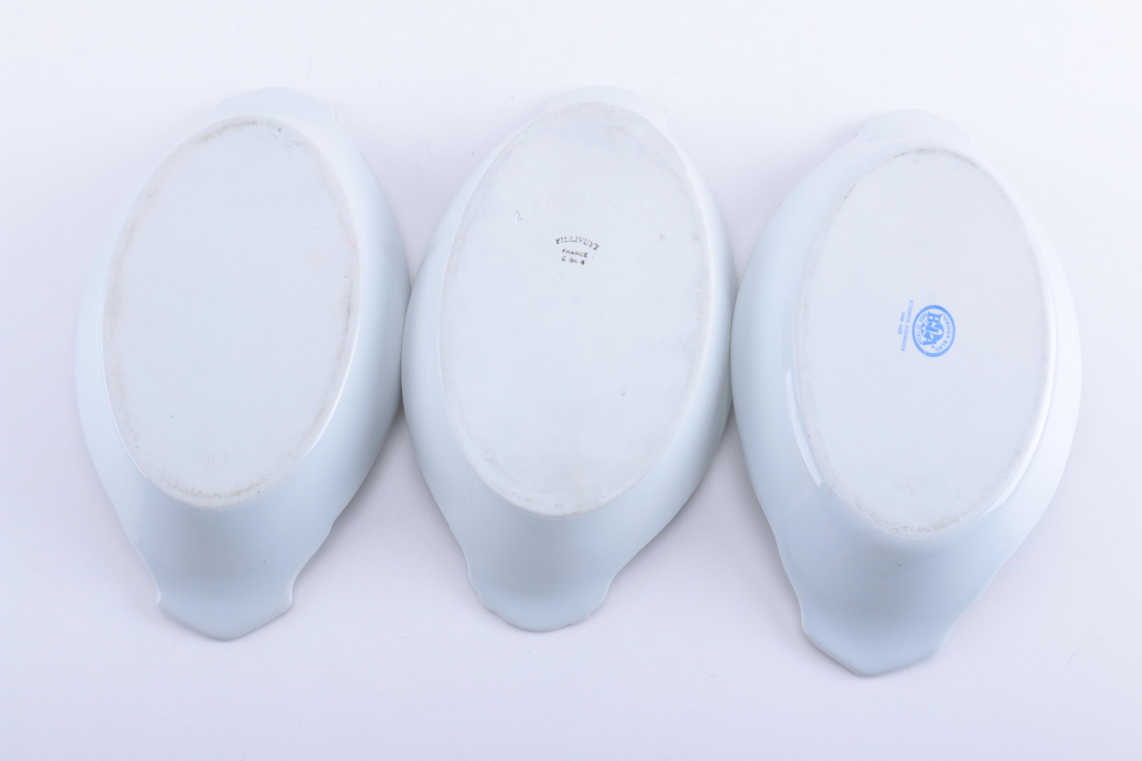 Ceramic Tulip Vase, Canister and Baking Dishes