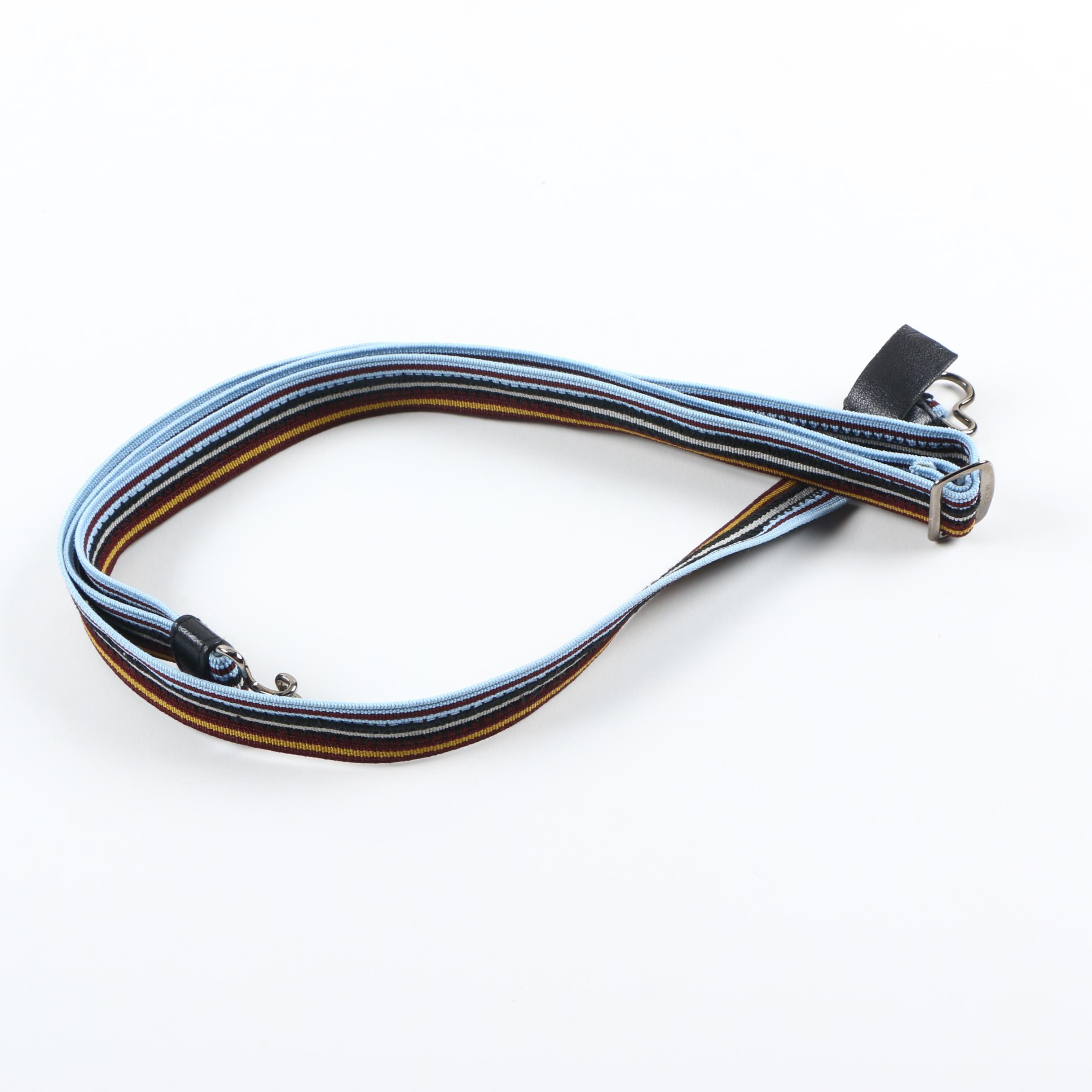 Prada Canvas Strap Belt