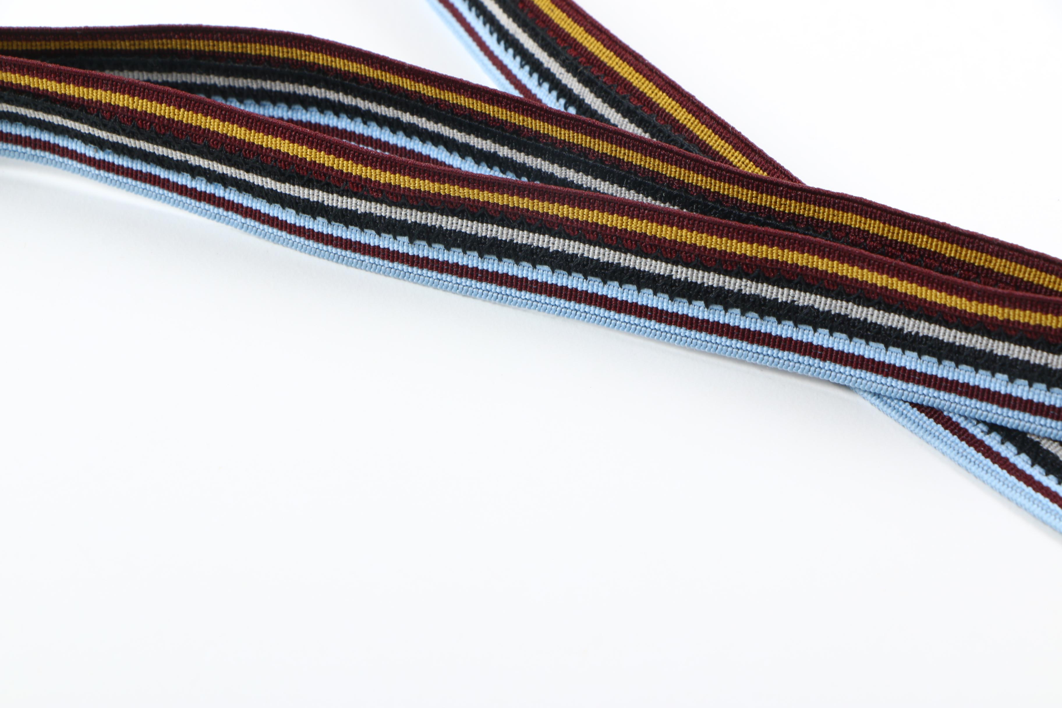 Prada Canvas Strap Belt