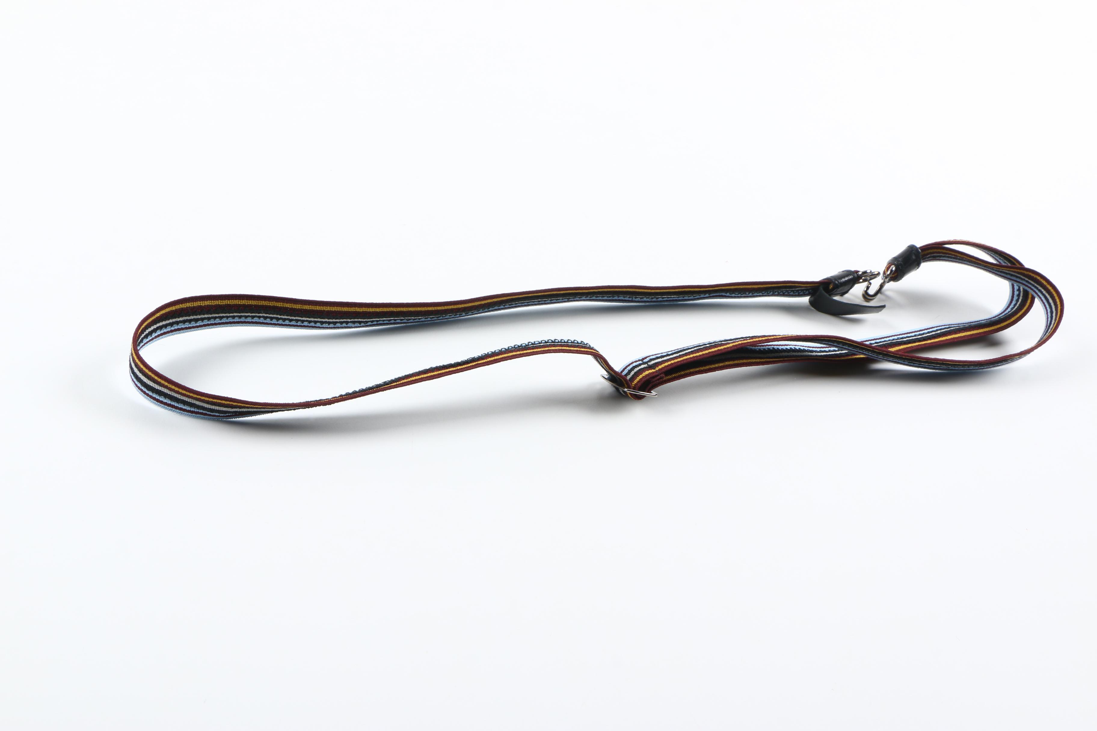 Prada Canvas Strap Belt