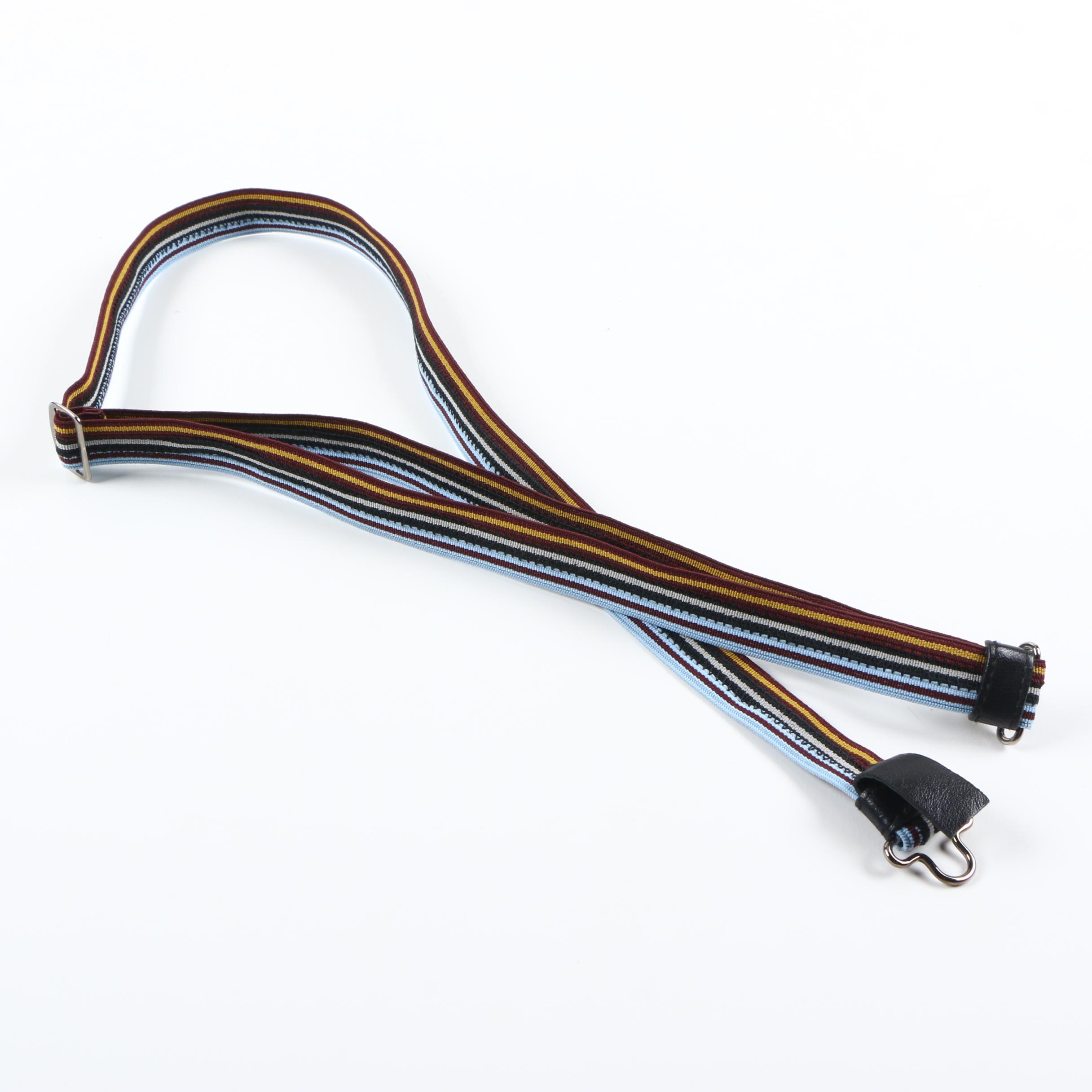 Prada Canvas Strap Belt