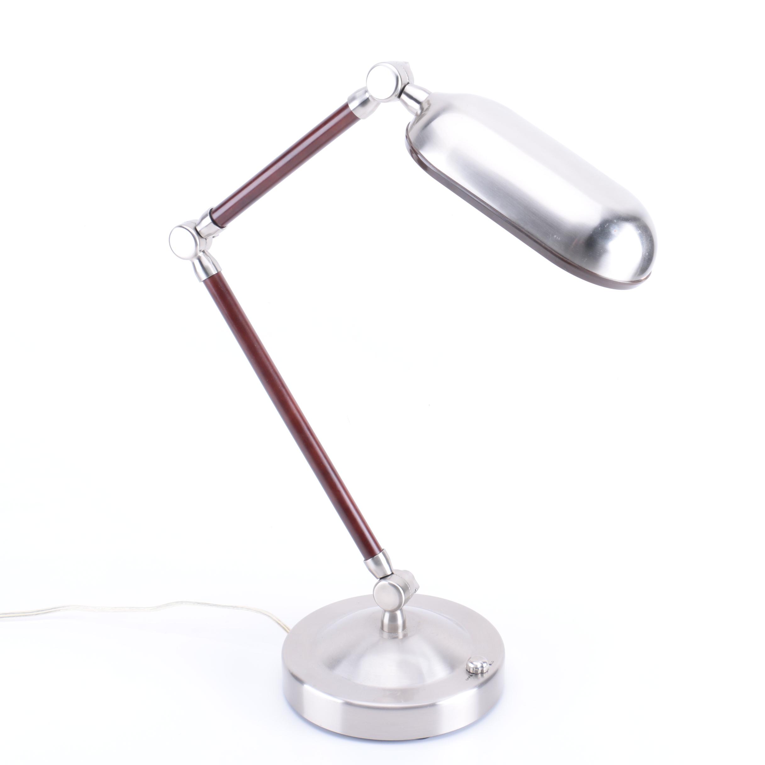 Desk Lamp with Hinged Arm