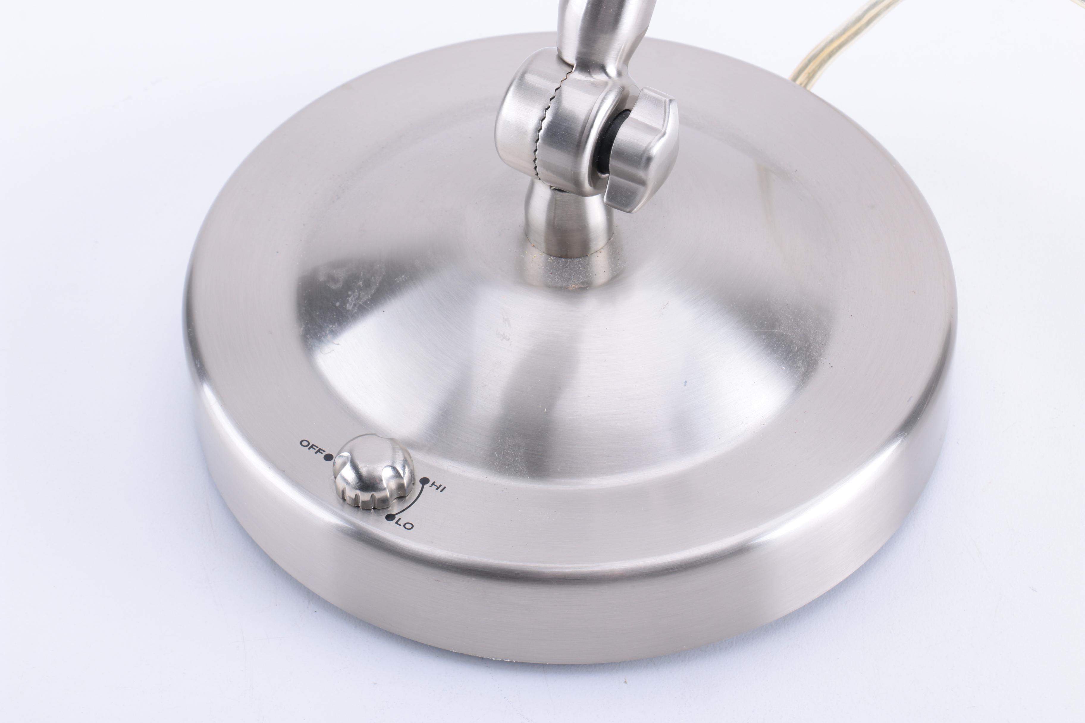 Desk Lamp with Hinged Arm