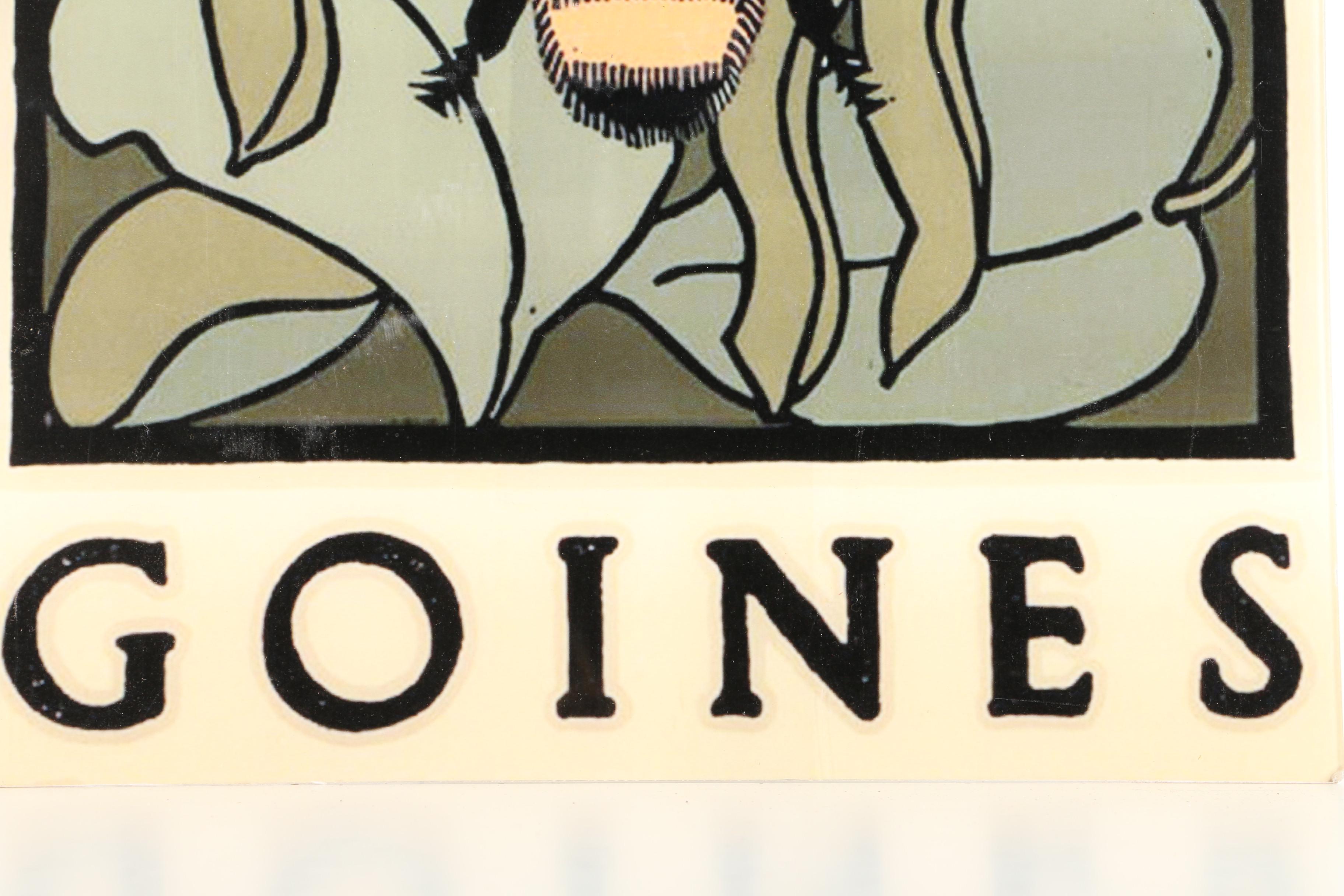 Giclée Print on Acrylic After David Lance Goines of a Bee