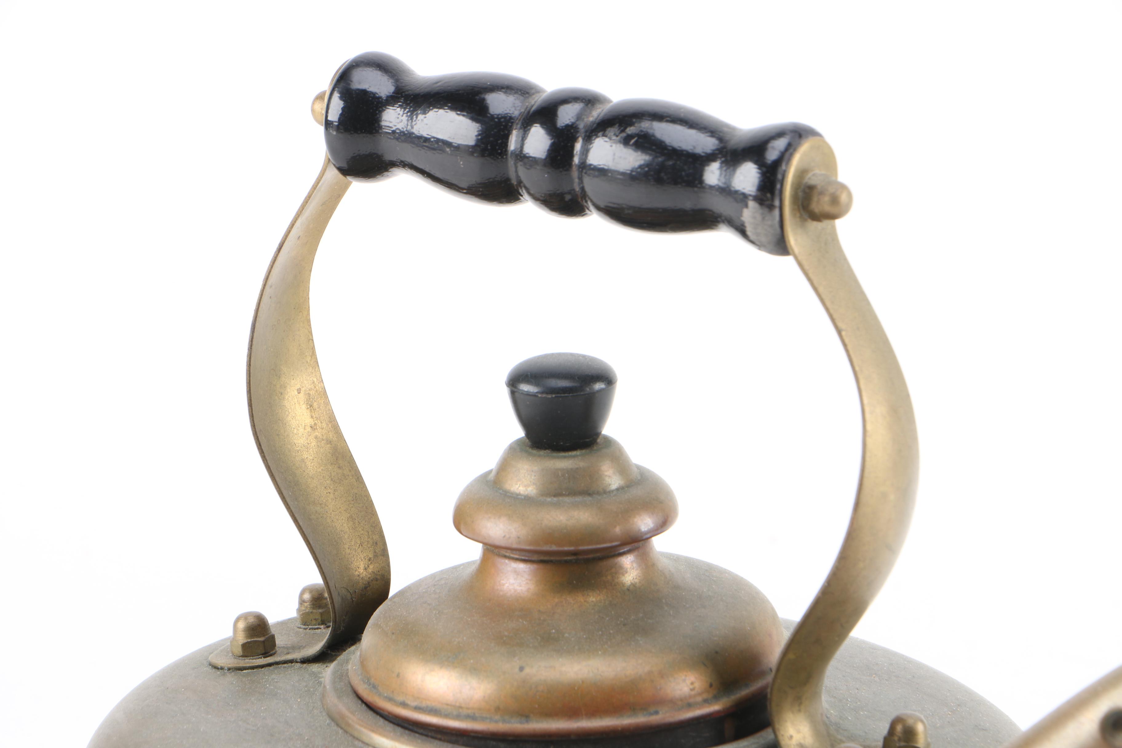 Traditional English Copper Simplex Tea Kettle