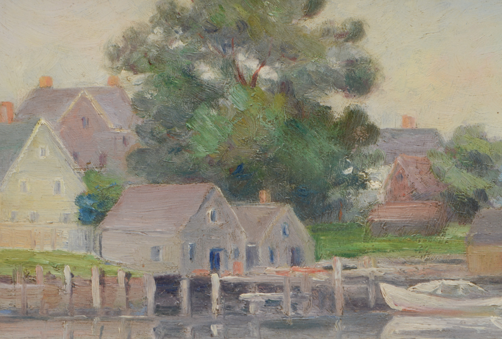 Philip Whitney Oil Painting of a Landscape