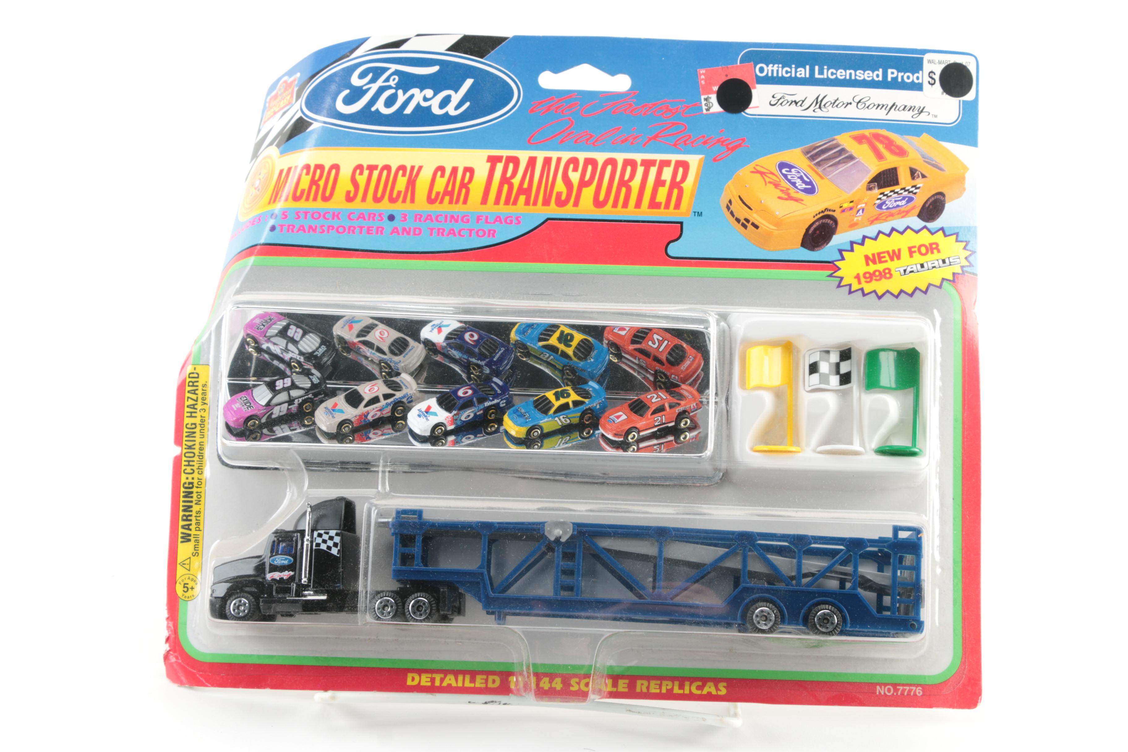 Assorted NASCAR Collectibles Including Die-Cast Replica Toy Cars