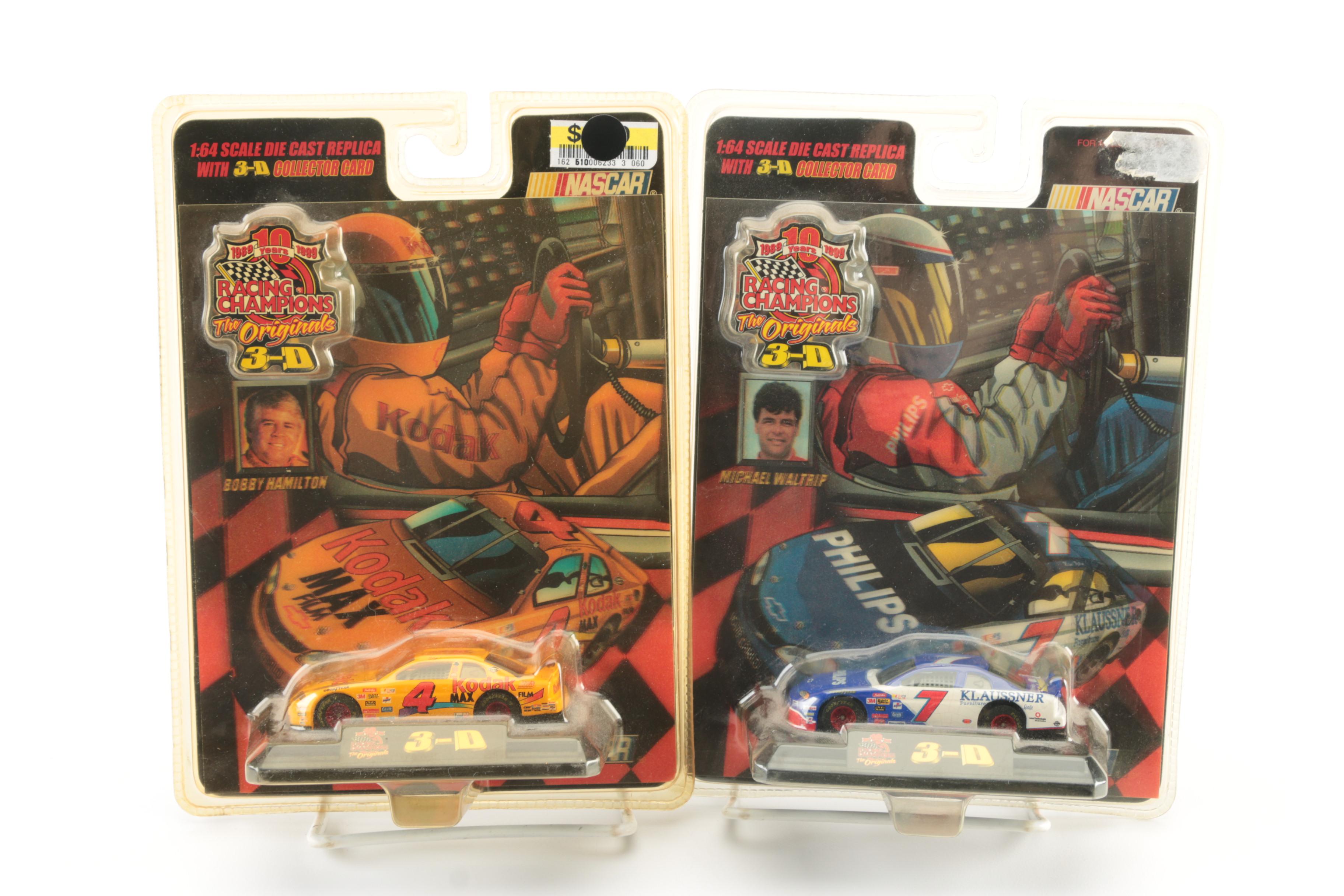 Assorted NASCAR Collectibles Including Die-Cast Replica Toy Cars