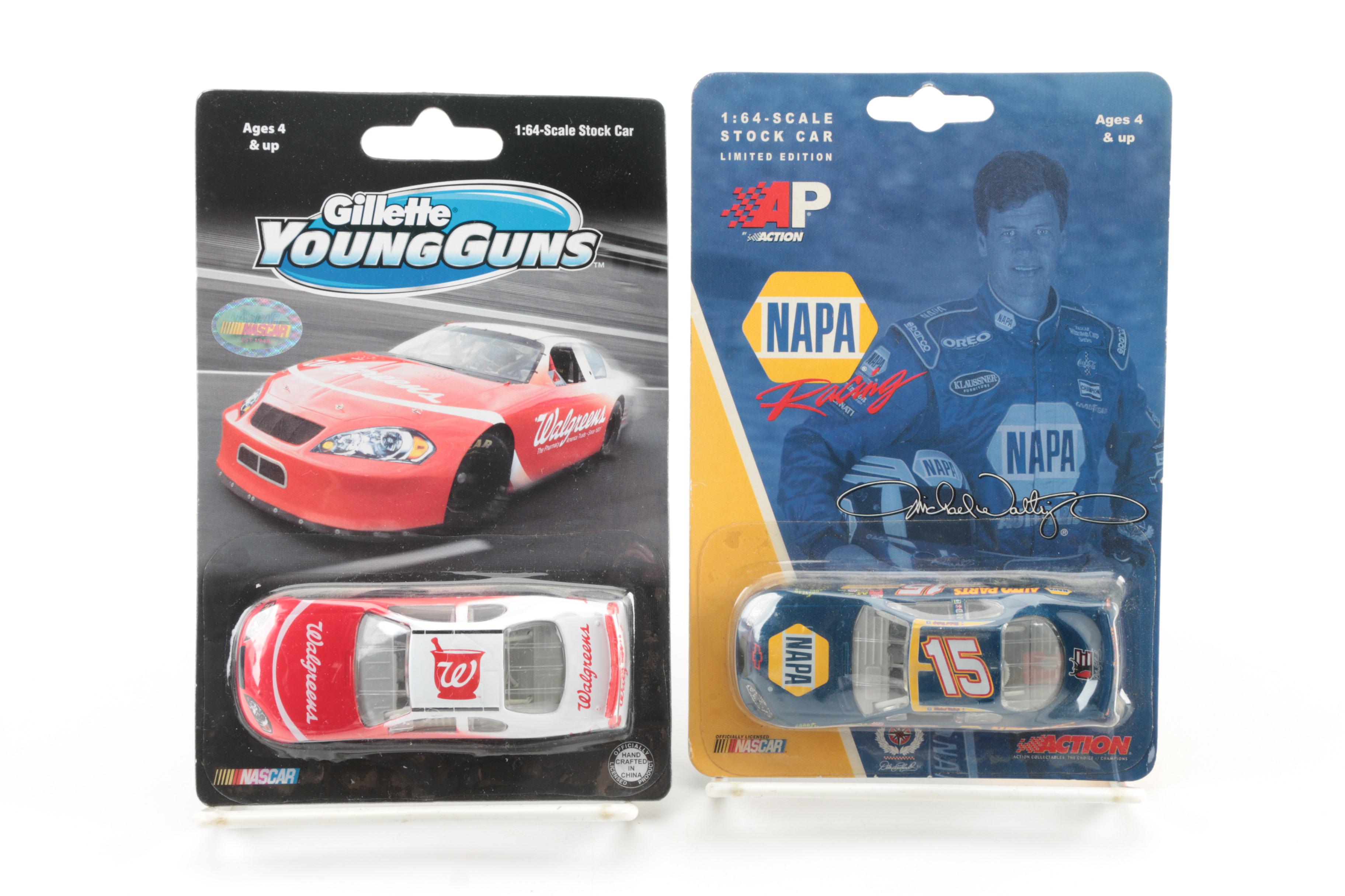 Assorted NASCAR Collectibles Including Die-Cast Replica Toy Cars