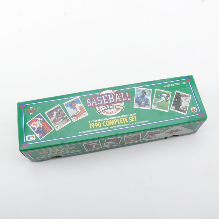 1990 Upper Deck Complete Set Baseball Trading Cards