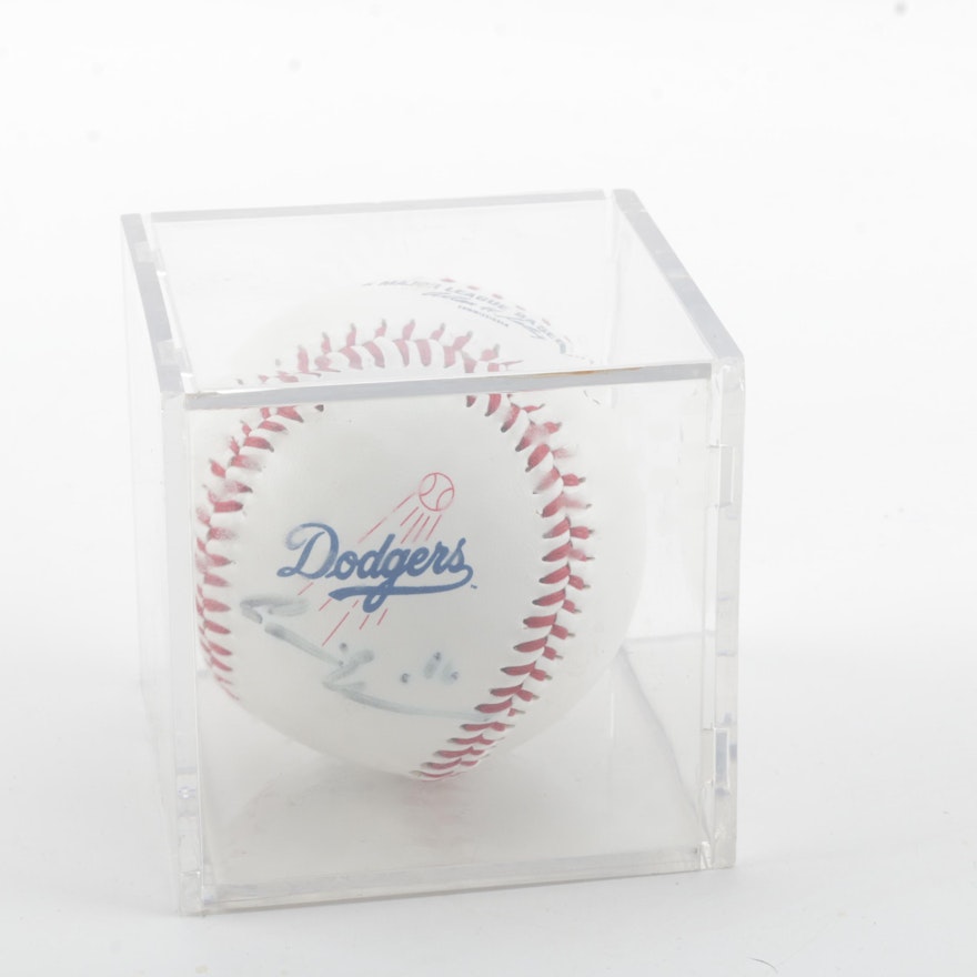 Andre Ethier and Matt Kemp Autographed Baseball