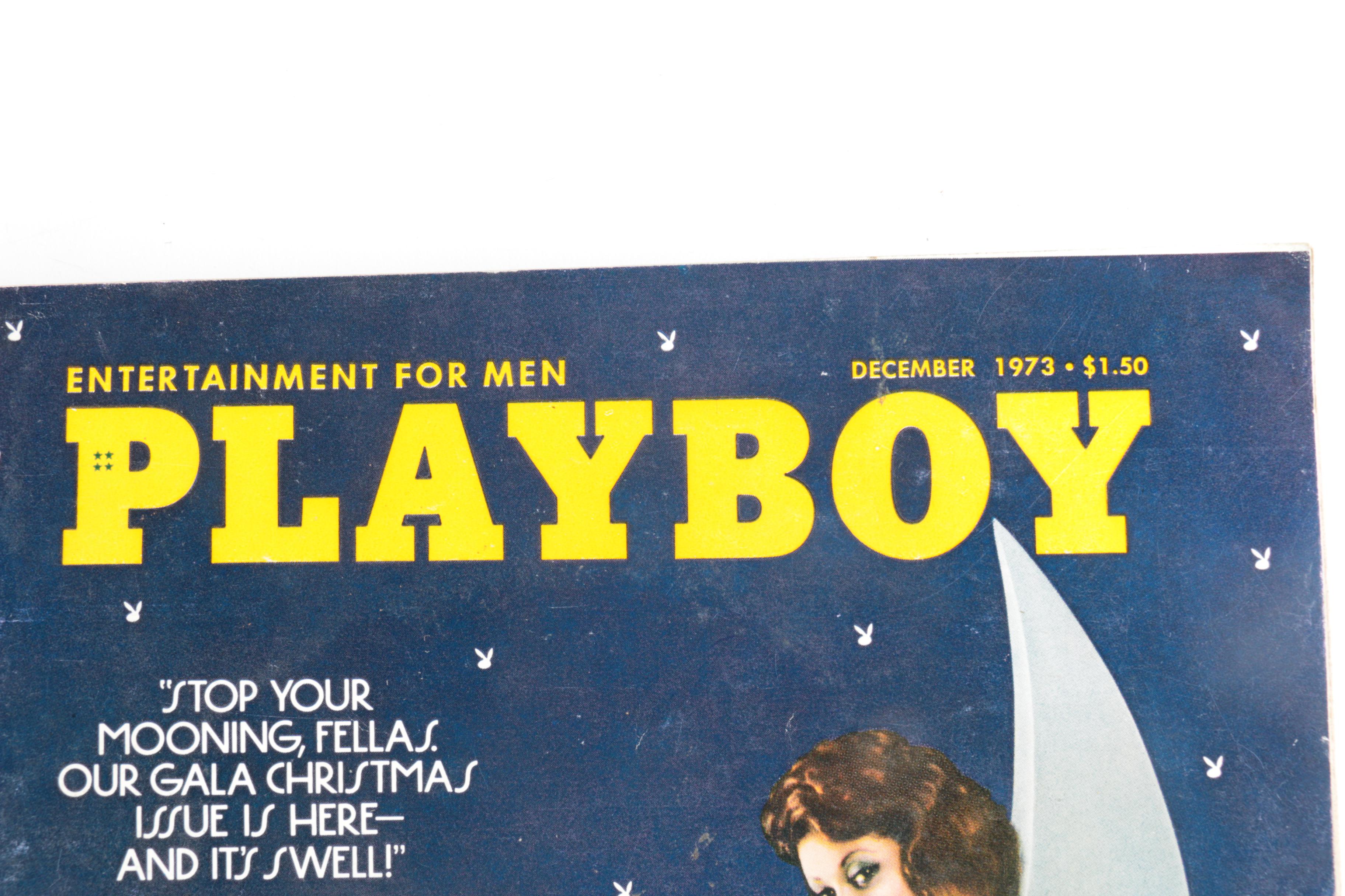 Circa 1973-1974 Vintage Playboy Magazines