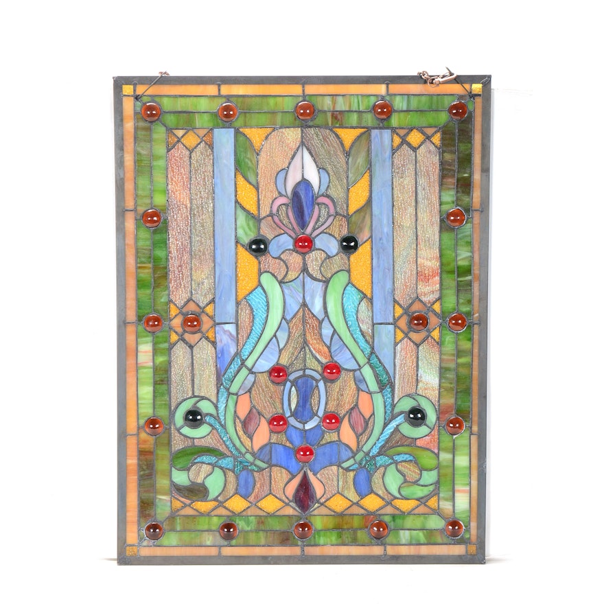 Hand-Crafted Custom Stained Glass Panel