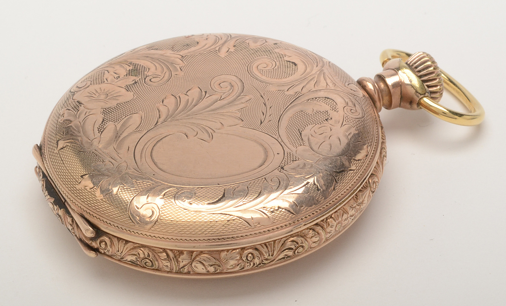 Hampden Watch Co. Hunter Case Pocket Watch