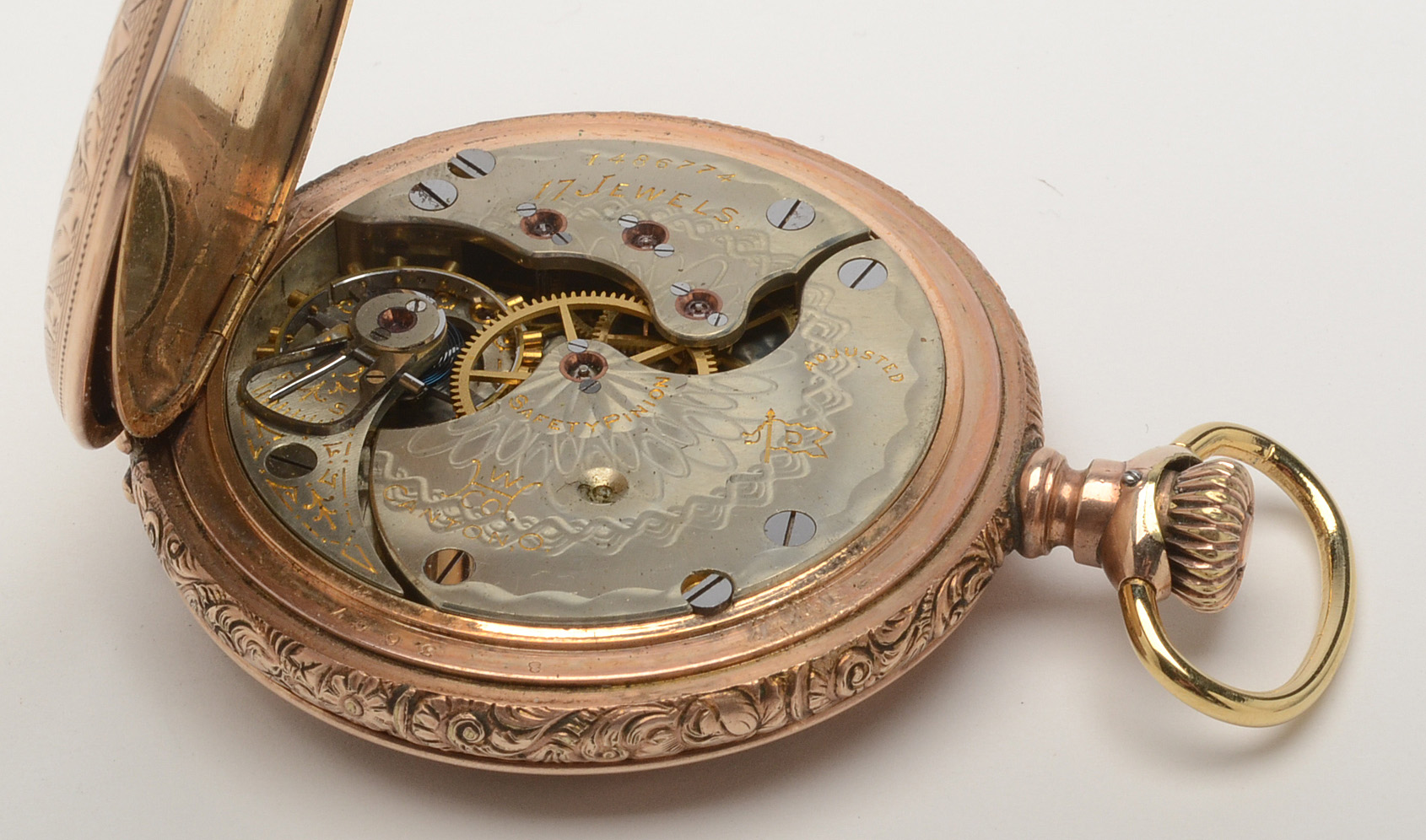 Hampden Watch Co. Hunter Case Pocket Watch