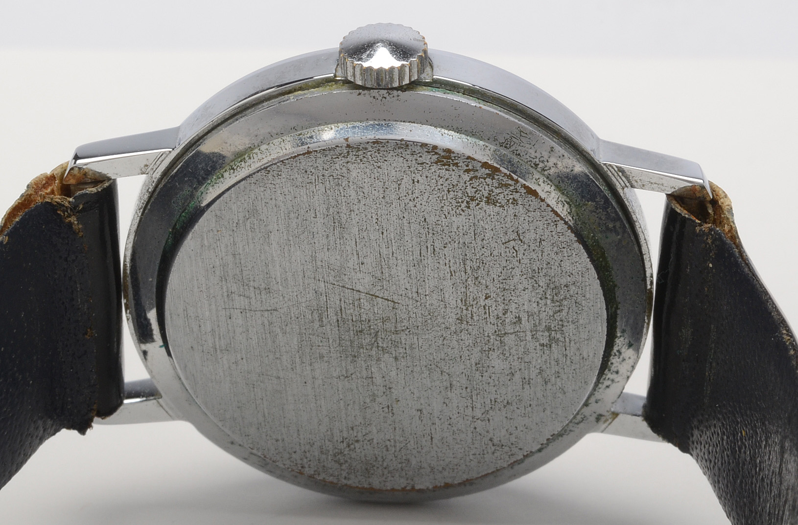 Vintage Silver Tone Mickey Mouse Watch