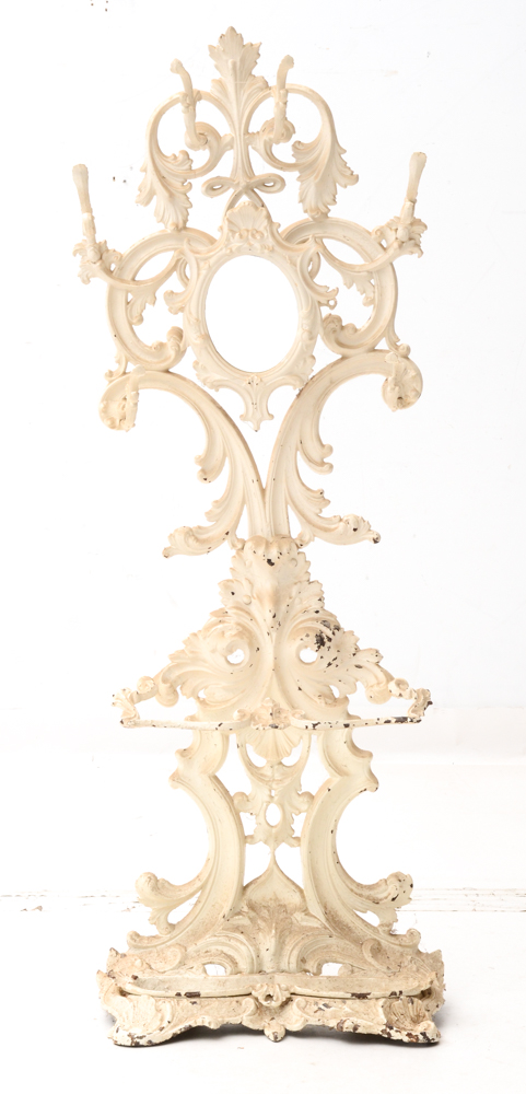 Victorian Cast Iron Hall Tree