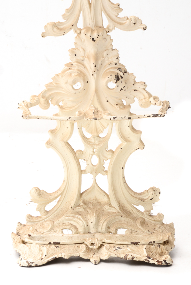 Victorian Cast Iron Hall Tree
