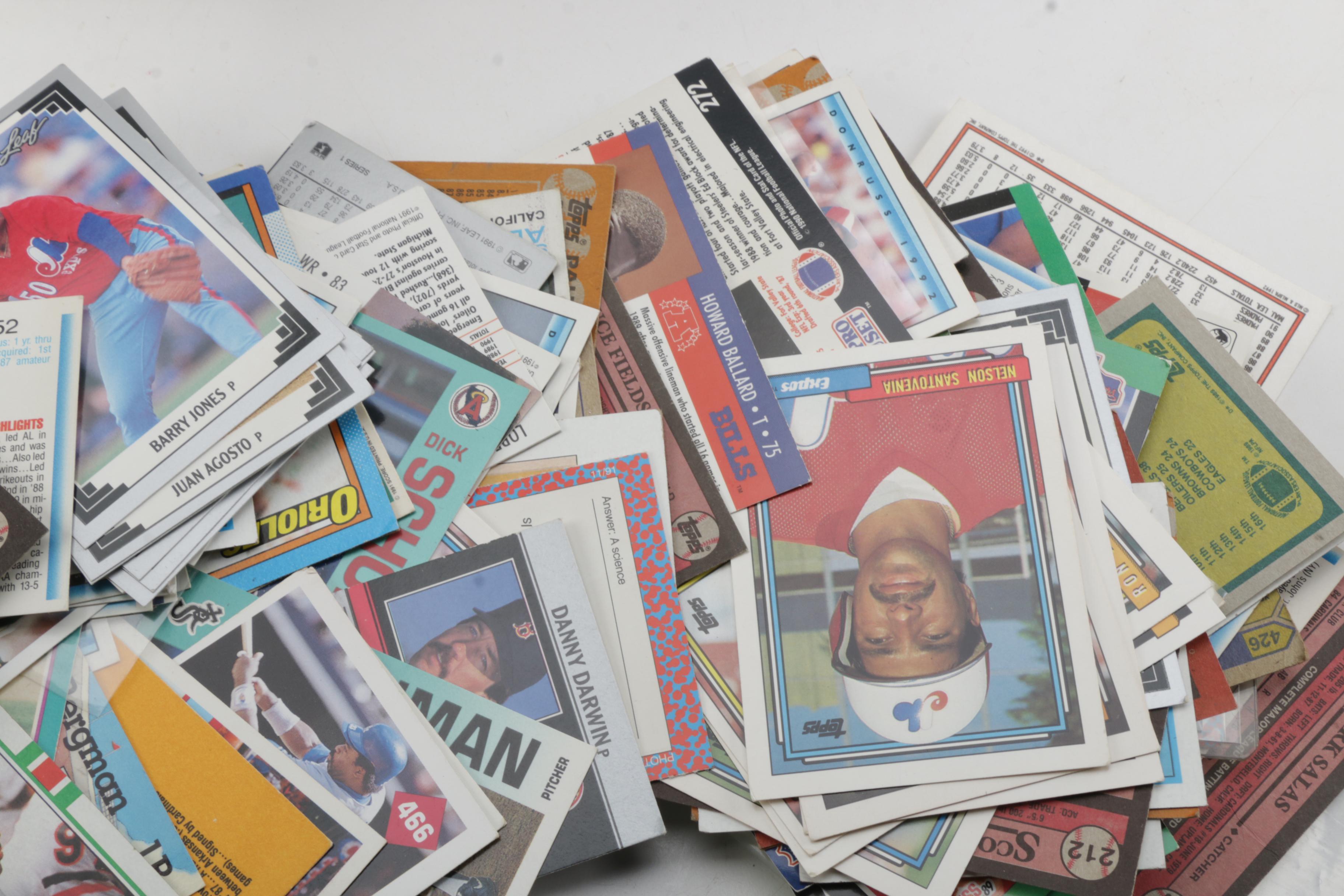 Vintage MLB, NBA, NFL Trading Cards